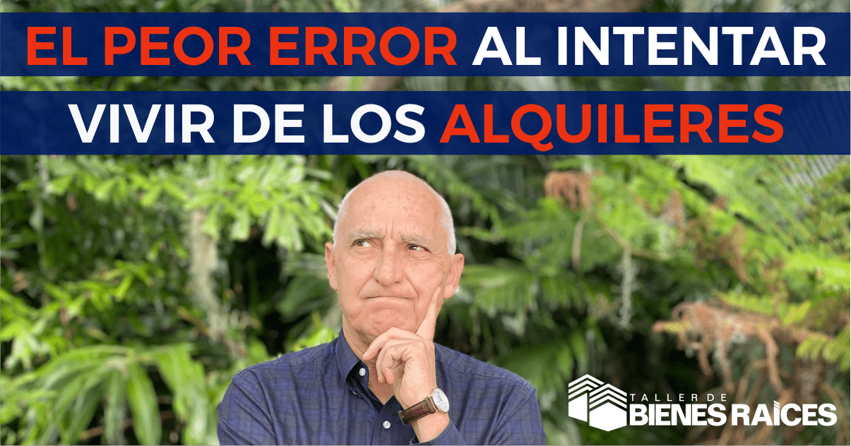 Carlos Devis pensando en el peor error al intentar vivir de los alquileres