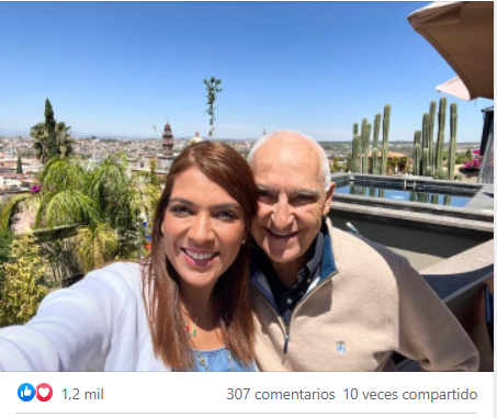 selfie de diana campo y carlos devis
