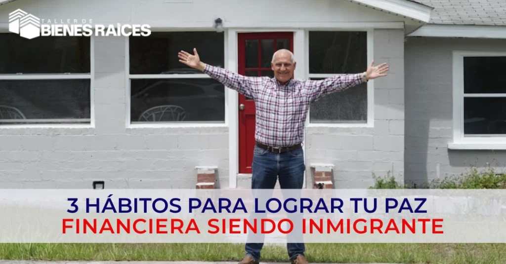 Carlos de brazos abierto mostrando propiedades