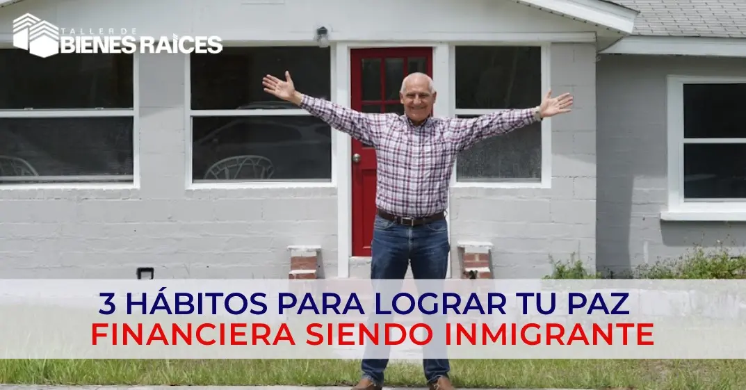 Carlos de brazos abierto mostrando propiedades