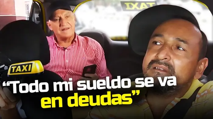 Taxista endudado