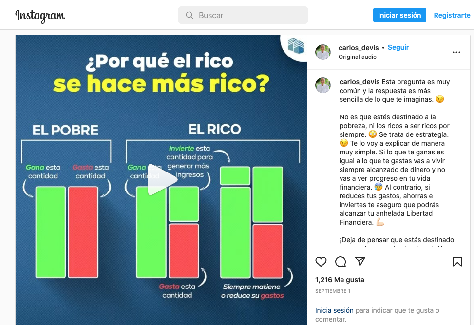 instagram septiembre