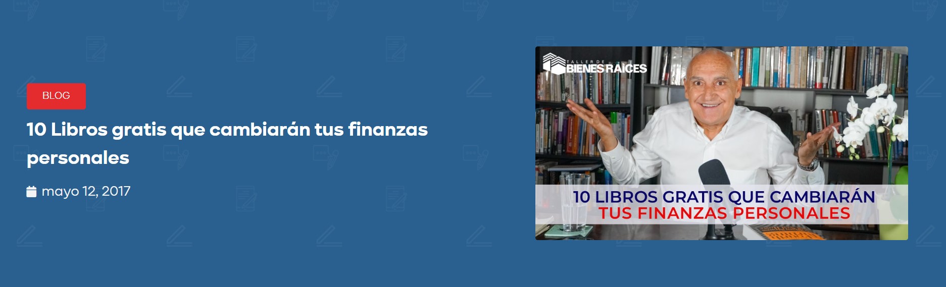 Carlos Devis recomendando 10 libros gratis sobre finanzas