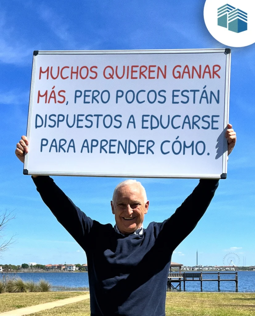Carlos Devis levanta un tablero con poderoso mensaje sobre comprar sin crédito inmobiliario